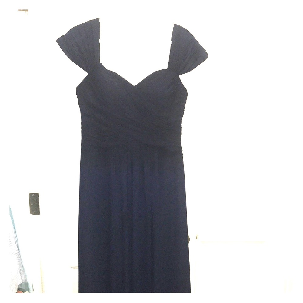 Navy Blue bridesmaid dress